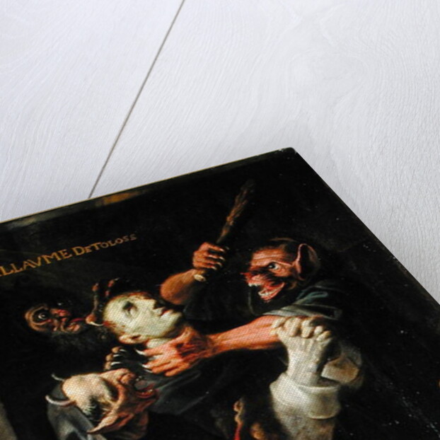 The Blessed Guillaume de Toulouse Tormented by Demons by Ambroise Fredeau