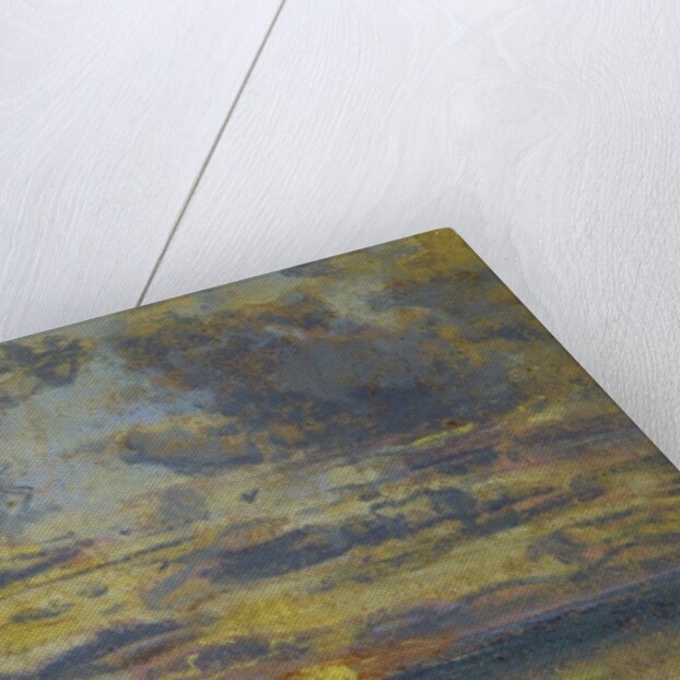 Study of the Sky with Setting Sun, c.1862-70 by Eugene Louis Boudin