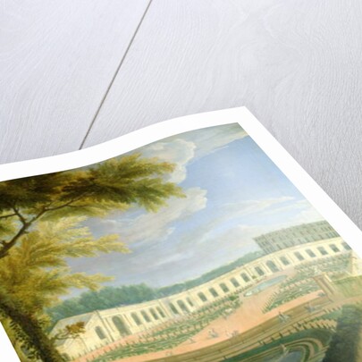 View of the Orangerie at Versailles, after 1697 by Pierre-Denis Martin