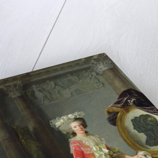 Portrait of Adelaide de France, 1787 by Adelaide Labille-Guiard