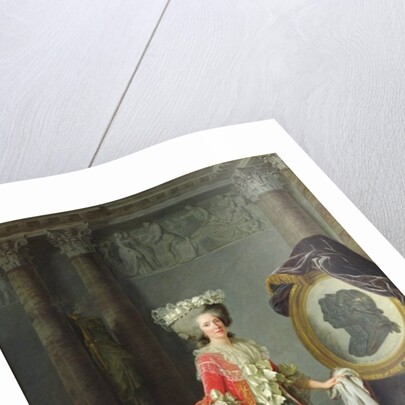 Portrait of Adelaide de France, 1787 by Adelaide Labille-Guiard