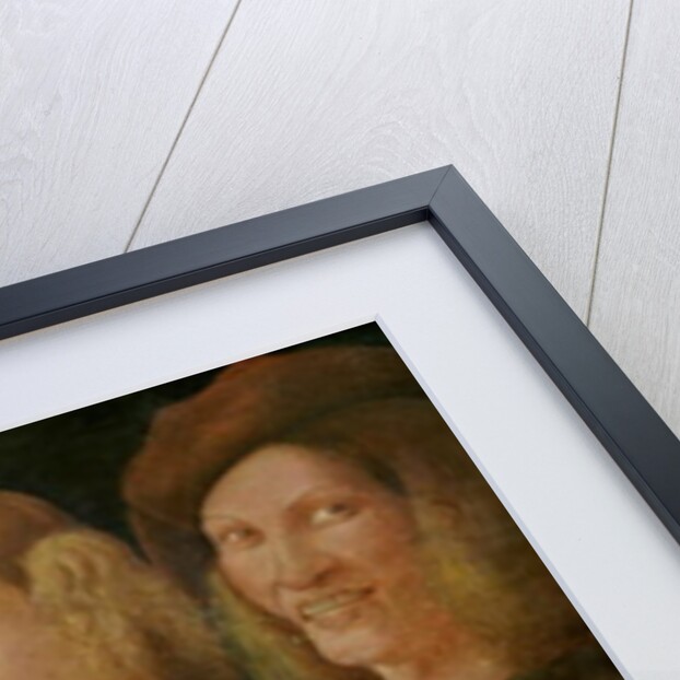 Four People Laughing at the Sight of a Cat by Niccolo Frangipane