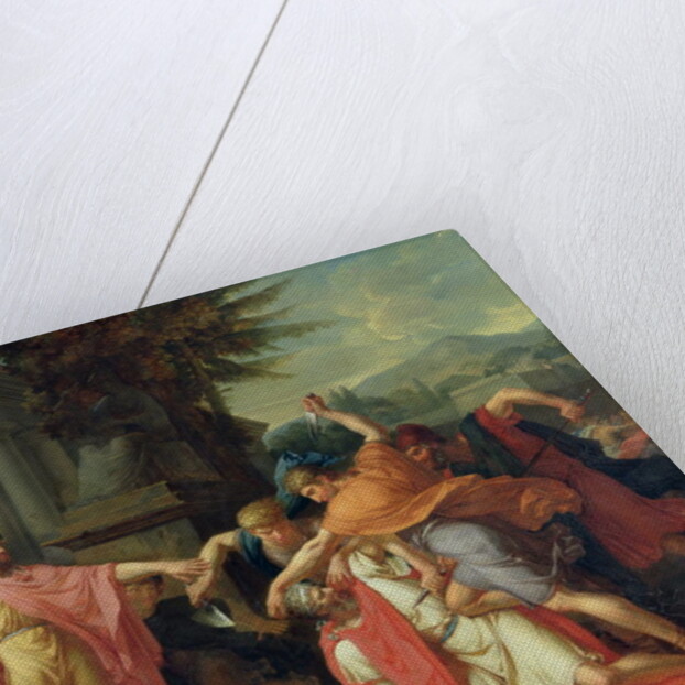 The Death of Tatius by Anne Louis Girodet de Roucy-Trioson