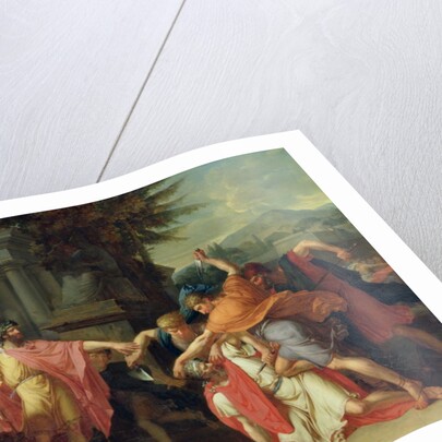 The Death of Tatius by Anne Louis Girodet de Roucy-Trioson