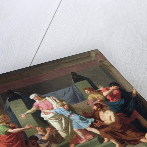 Joseph Recognised by his Brothers, 1789 by Charles Thevenin