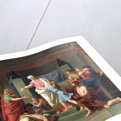 Joseph Recognised by his Brothers, 1789 by Charles Thevenin