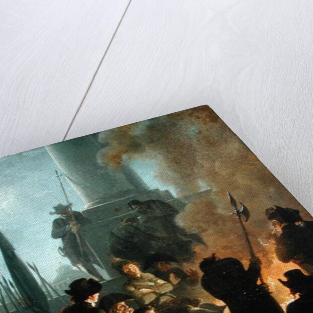 Revolutionary Scene: A Bivouac by Nicolas Antoine Taunay