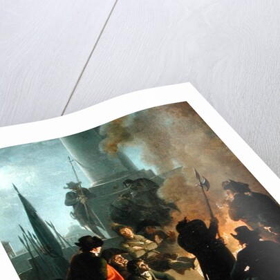 Revolutionary Scene: A Bivouac by Nicolas Antoine Taunay