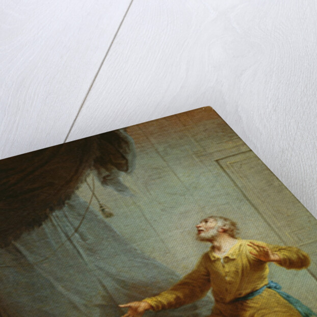 Elijah, on his Knees, Invoking the Lord to Resurrect the Son of the Shunamite Widow by Januarius Zick