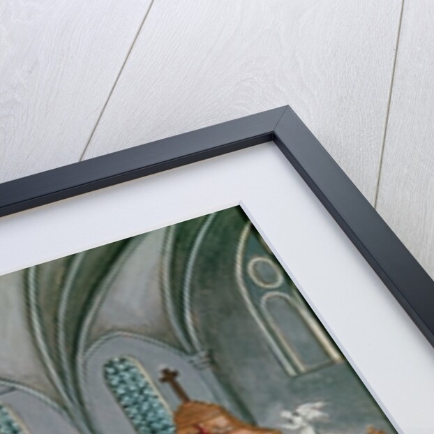 Interior of the Church by Louise Madelaine (after) Cochin