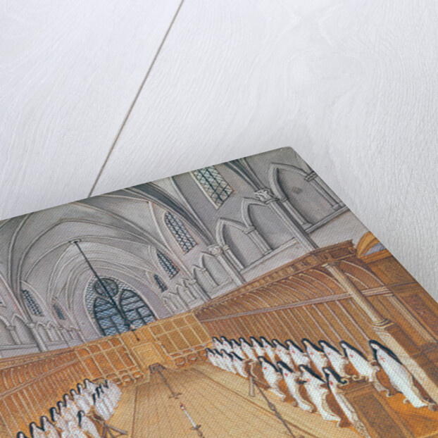 View of the Choir by Louise Madelaine Cochin