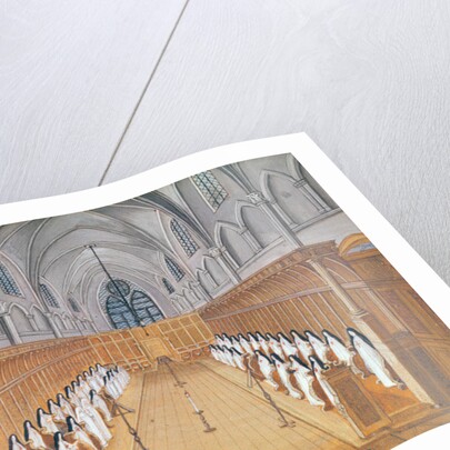 View of the Choir by Louise Madelaine Cochin