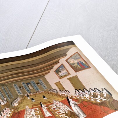 View of the Refectory by Louise Madelaine Cochin