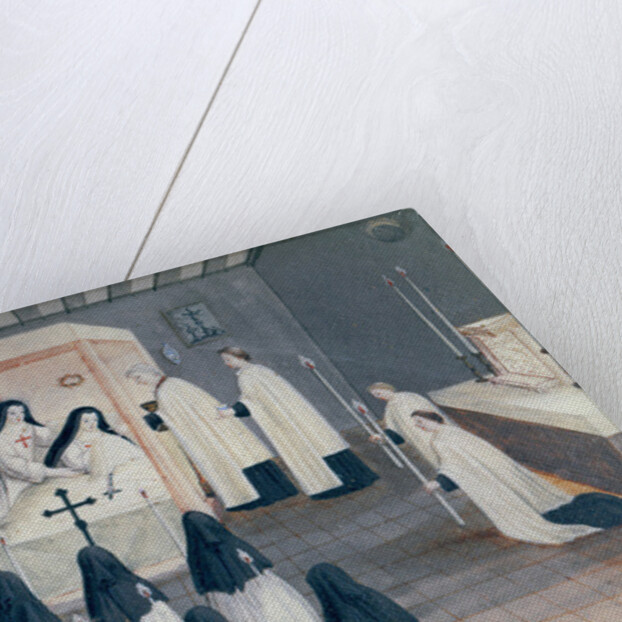 Administration of Holy Communion to a Nun by Louise Madelaine Cochin