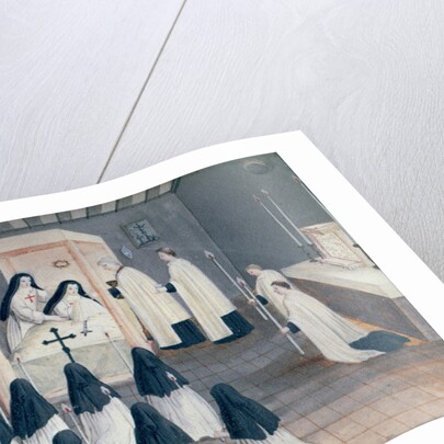 Administration of Holy Communion to a Nun by Louise Madelaine Cochin