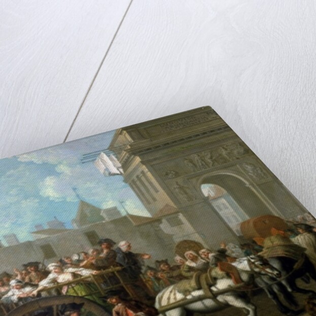 Transport of Prostitutes to the Salpetriere, c.1760-70 by Etienne Jeaurat