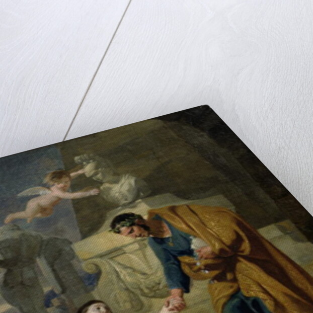 Allegory of the Arts and Patronage or, Emperor Augustus Supporting the Arts, 1660-69 by Gerard de Lairesse