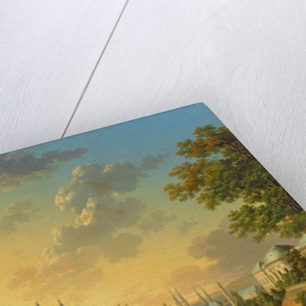 Meeting Between Napoleon I and Ferdinand III Grand Duke of Tuscany at Wurtzburg, October 1806, 1813 by Hippolyte Lecomte