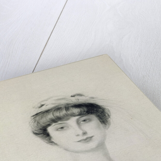 Portrait of Anna de Noailles by Paul Cesar Helleu