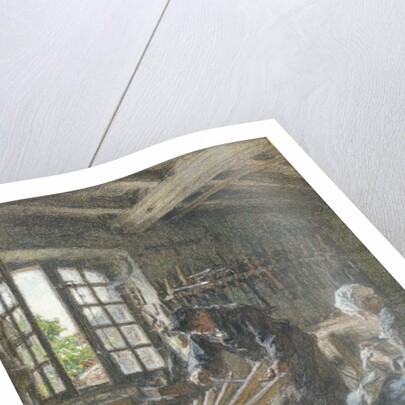 The Old Cartwright and his Wife, 1897 by Leon Augustin Lhermitte