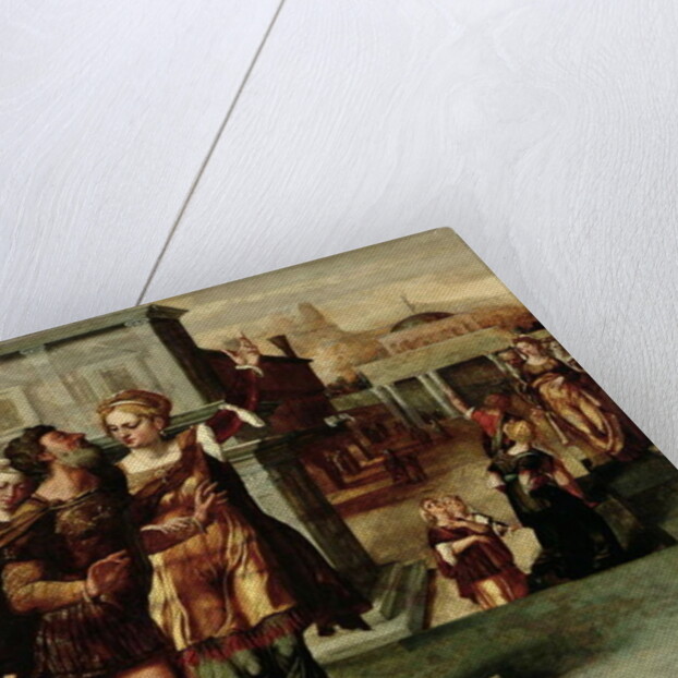 Augustus and the Tiburtine Sibyl, c.1540-50 by School Netherlandish