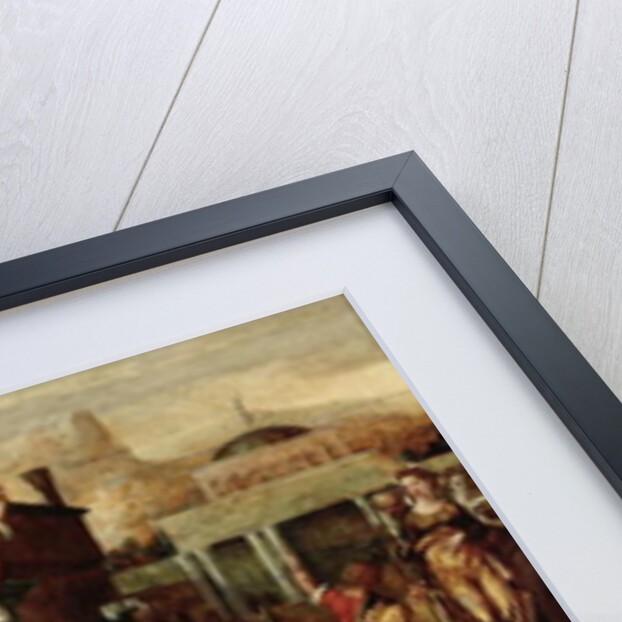 Augustus and the Tiburtine Sibyl, c.1540-50 by School Netherlandish