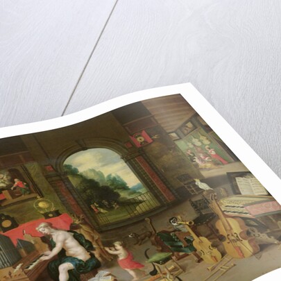 Allegory of Hearing by Jan van & Balen Hendrik van Kessel