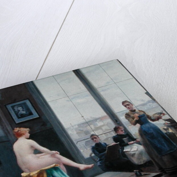 Studio with Young Women by Paul Duthoit