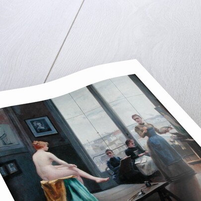 Studio with Young Women by Paul Duthoit