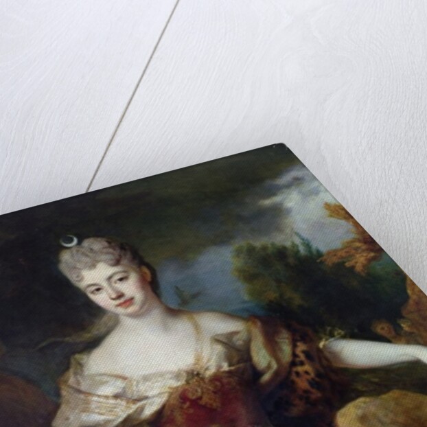 Portrait of Mademoiselle de Barral as Diana, c.1714 by Nicolas de Largilliere
