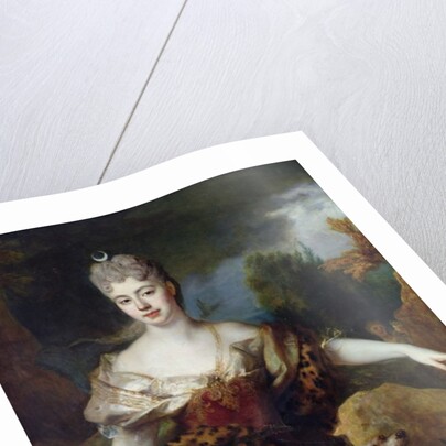 Portrait of Mademoiselle de Barral as Diana, c.1714 by Nicolas de Largilliere