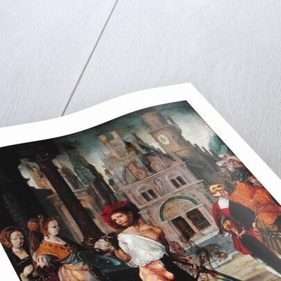 The Beheading of St. John the Baptist, 1525 by French School