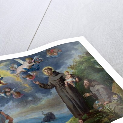 St. Anthony of Padua Preaching to the Fish by Victor Wolfvoet