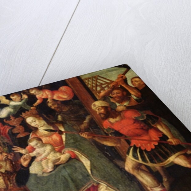 The Image of the Adoration of the Magi Destroyed by Iconoclasts by Flemish School