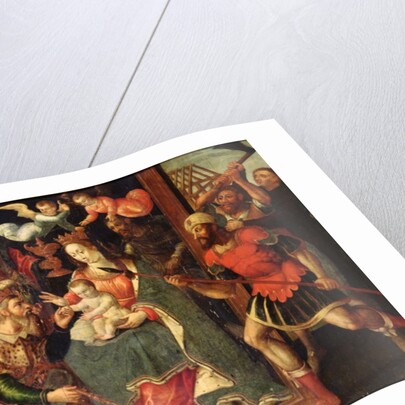 The Image of the Adoration of the Magi Destroyed by Iconoclasts by Flemish School