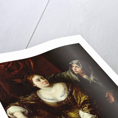 Martha and Mary or, Woman with her Maid by Italian School