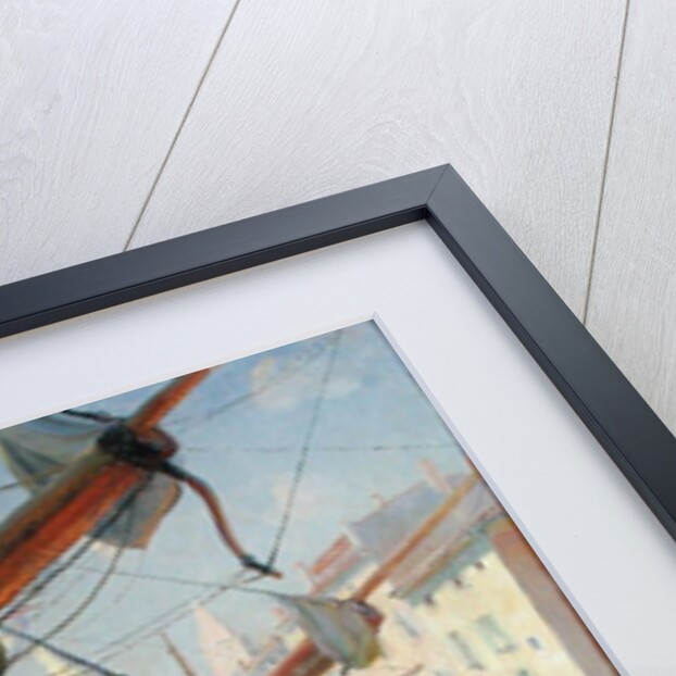 View of a Mediterranean Port, 1913 by Frederic Montenard