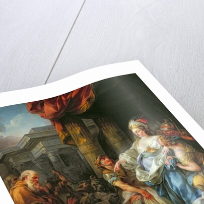 The Beheading of Cyrus II by Jean-Simon Berthelemy