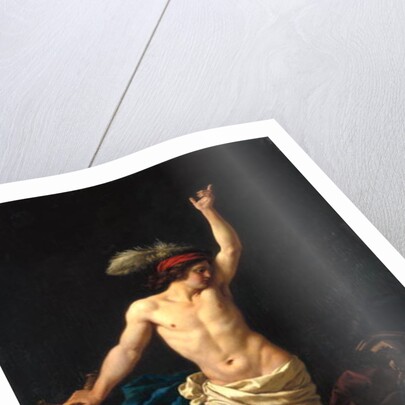 David Victorious, 1780 by Jean Jacques II Lagrenee