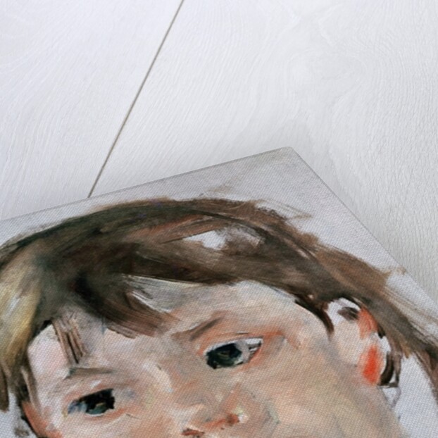 Head of a Young Girl by Mary Stevenson Cassatt