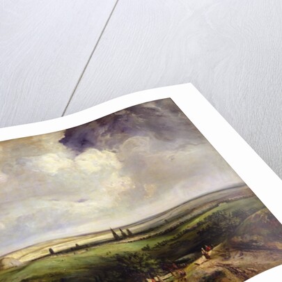 View of Rouen, 1831 by Paul Huet