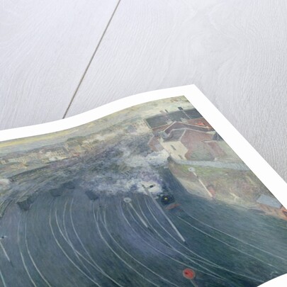 Luxembourg Station, Brussels, 1903 by Henri Ottmann