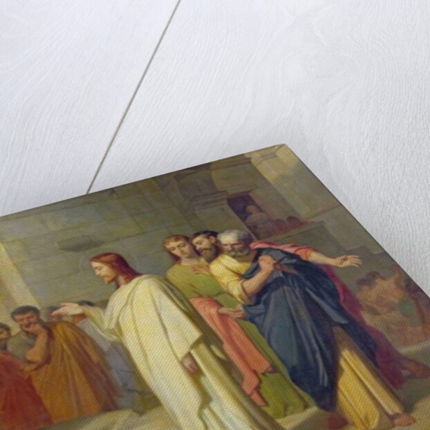 Jesus Healing the Leper, 1864 by Jean-Marie Melchior Doze