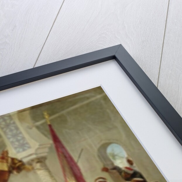 The Turkish Cafe by Charles Marie Lhuillier