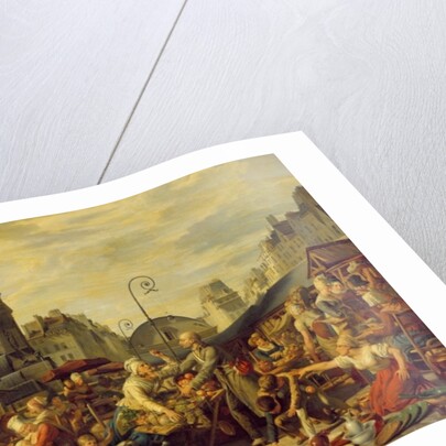 The Marche des Innocents, c.1814 by Jean-Charles Tardieu