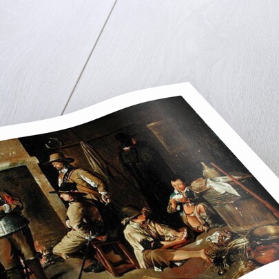 Soldiers at Rest in an Inn by Jean Michelin