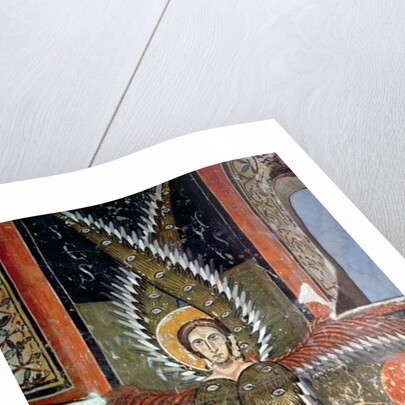 Seraphim purifying the lips of Isaiah, Catalan School by Spanish School