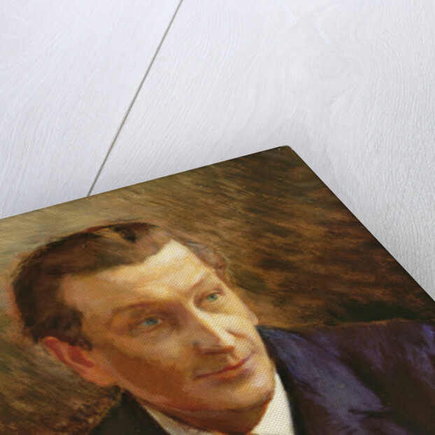 Portrait of Francois Coppee by Georges Marie Rochegrosse