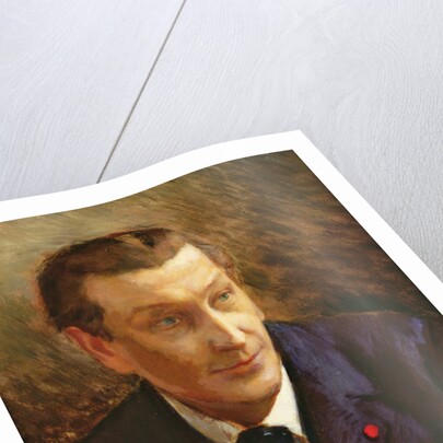 Portrait of Francois Coppee by Georges Marie Rochegrosse