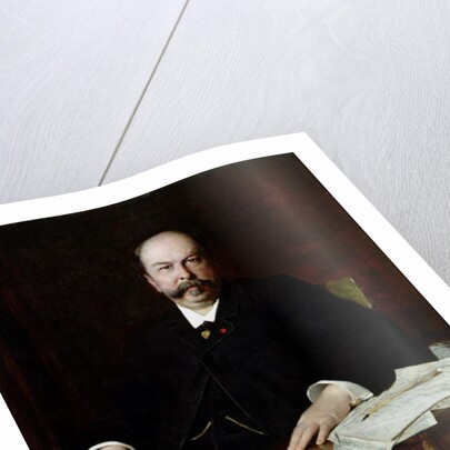 Portrait of Henri Meilhac by Jules Elie Delaunay